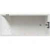 Wholesale Domestic Summit 1800mm X 800mm 12 Jet Chrome V-Tec Single Ended Whirlpool Bath