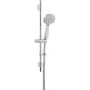 Croydex Matrix 3 Function Shower Set Inc Shower Head + Adjustable Riser Rail