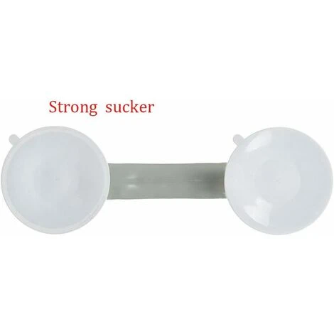 2 PCS Safety Tub Handle/Handle/Shower Suction Cup For Bathroom + WC (Gray) - Image 2