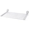 Laundry Rack Vacuumcap Ela Include Clips White RIDDER