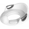 Kids Toilet Reducer Baby Toilet Seat Kids Toilet Seat Non Slip Toilet Reducer Round/Oval Toilet With Handle/Pad/Backrest Easy Clean White
