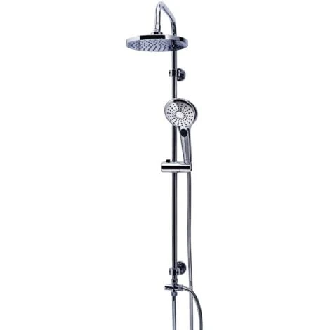 Rainshower Set With Massaging Showerhead Bahamas Chrome 91440 RIDDER