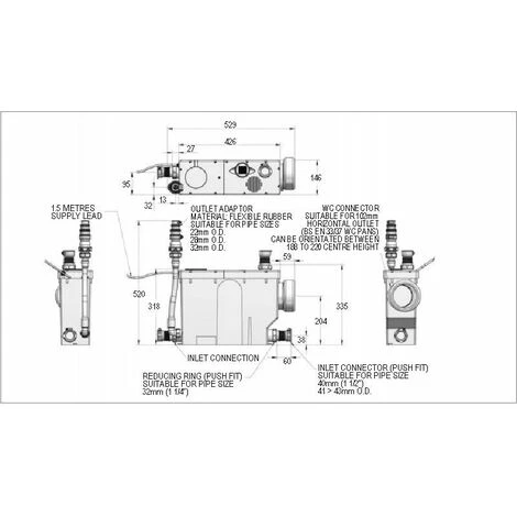 Stuart Turner Wasteflo WC4C Macerator - 46653 - Image 3