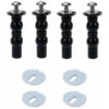 Pieces Universal Toilet Seat Fixing Screws, Toilet Seat Fixing Screws Toilet Seat Hinge Screws Toilet Seat Fixing Screws Toilet Seat Screws, For Toilet Seat, KoleZy