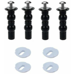 Pieces Universal Toilet Seat Fixing Screws, Toilet Seat Fixing Screws Toilet Seat Hinge Screws Toilet Seat Fixing Screws Toilet Seat Screws, For Toilet Seat, KoleZy