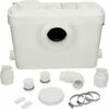 Flo-Force Ultra Sanitary Macerator Bath Sink Shower Waste Pump White 3 Inlets
