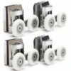 Shower Door Roller Shower Sliding Door Rollers 23mm Replacement Bearing Nylon Zin Alloy