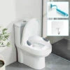Hengda Children's Toilet Seat With Brush Toilet Seat Child Toilet Seat With Toilet Accessory - White