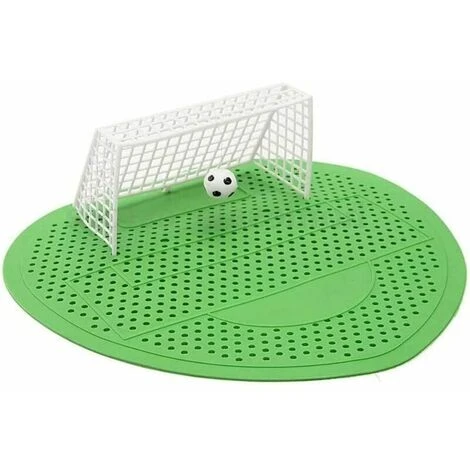 FlkwoH Urinal Sieve Splash Pad Deodorant Soccer Toilet Cleaner For Men Splash Guard Soccer Goal Filter Pad Green 5 Pieces - Image 2