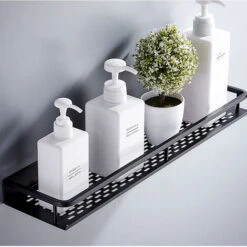 Bathroom Shelves Bathroom Crafts Organizer Shower Shampoo Soap Storage Disc Floor Bath Shelf