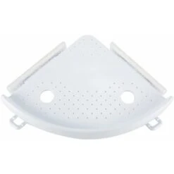 Bathroom Corner Shelf Shower Caddy Suction Cup Bathroom Storage Wall Mount Shampoo Shower Kitchen Storage Rack Organizer