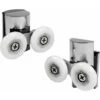 23mm Shower Roller 2 Pieces Up And Down Shower Door Rollers 23mm Shower Door Rollers Sliding Shower Door，