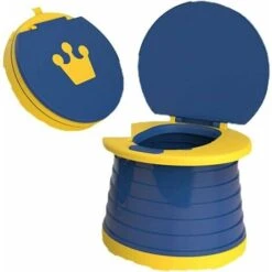 Children's Toilet, A Potty Training Potty, Baby Toilet Reducer, Child Toilet Seat Booster Seat, For 38-42 Cm Height Toilet, For 0-6 Years Old Children(Maroon Blue