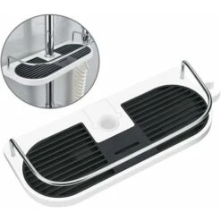 Bathroom Organizer For Shampoo, Suitable For 19 Mm To 25 Mm Rails