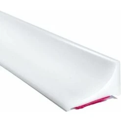 Moon-2m White Silicone Shower Barrier And Retention System,Anti Overflow Shower Threshold Self Adhesive Rubber Water Dam,Waterproof Door Seal For Bathroom Floor